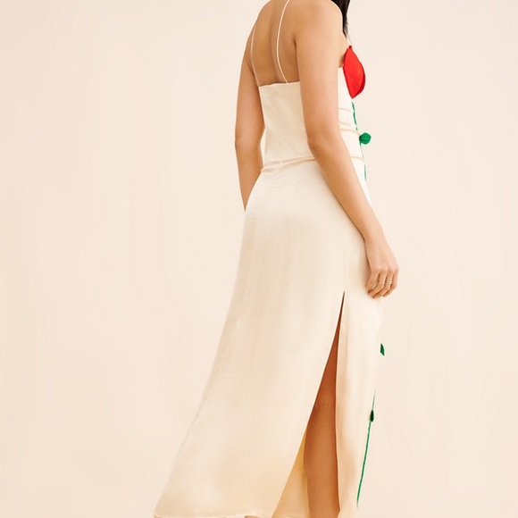 New Farm Rio Rose Detailed Sleeveless Dress Size M - Picture 5 of 13